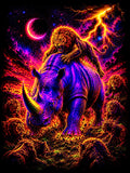 Lion to the Rhino Black Tee Shirt