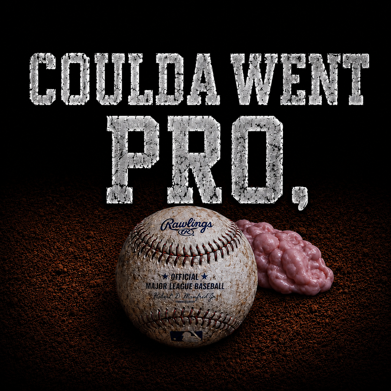 Coulda Gone Pro Black Tee Shirt