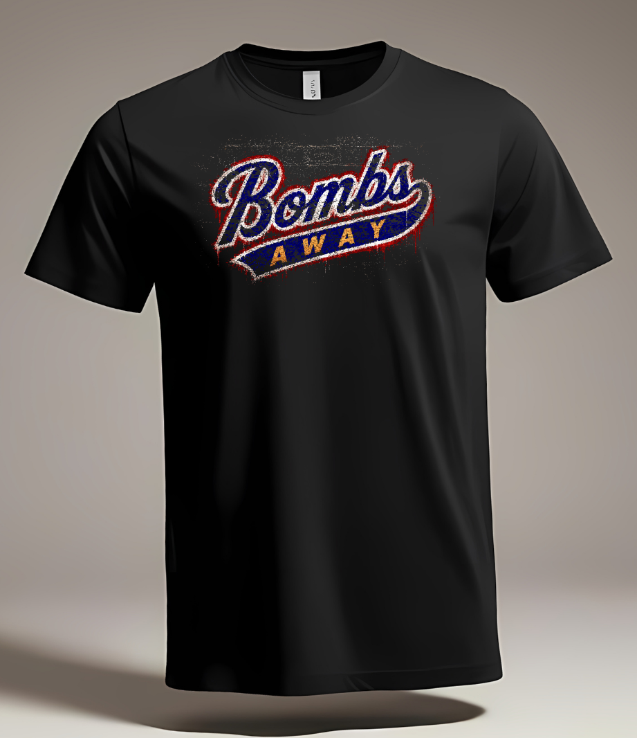 Bombs Away Black Tee Shirt