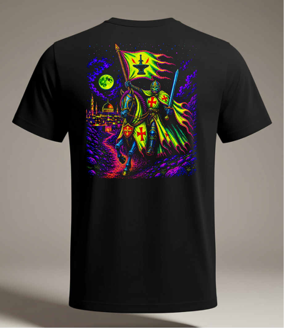 Crusade in the Dark Black Tee Shirt